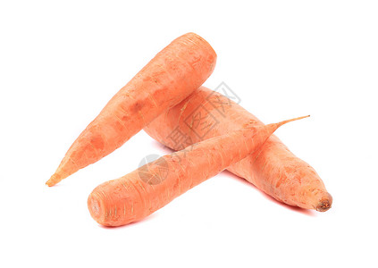 新鲜胡萝卜食物摄影宏观蔬菜白色静物橙子背景图片