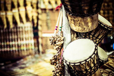 中友秘鲁当地市场上的音乐乐器管道拉丁利马初洛文化笔记长笛竹子艺术历史背景