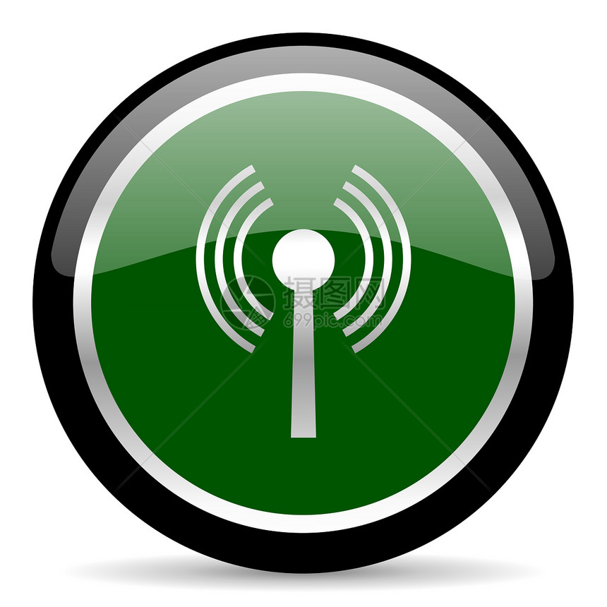 wifi 图标电脑药片手机局域网电子产品天线插图活动数据圆圈图片