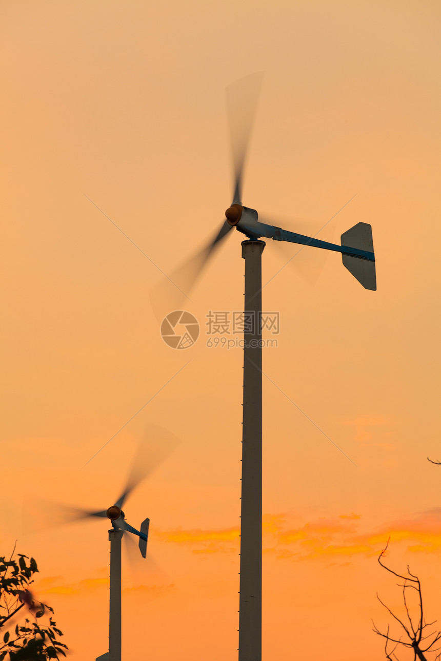 风力涡轮机风车力量全球生态天空发电机活力农场金属场地图片