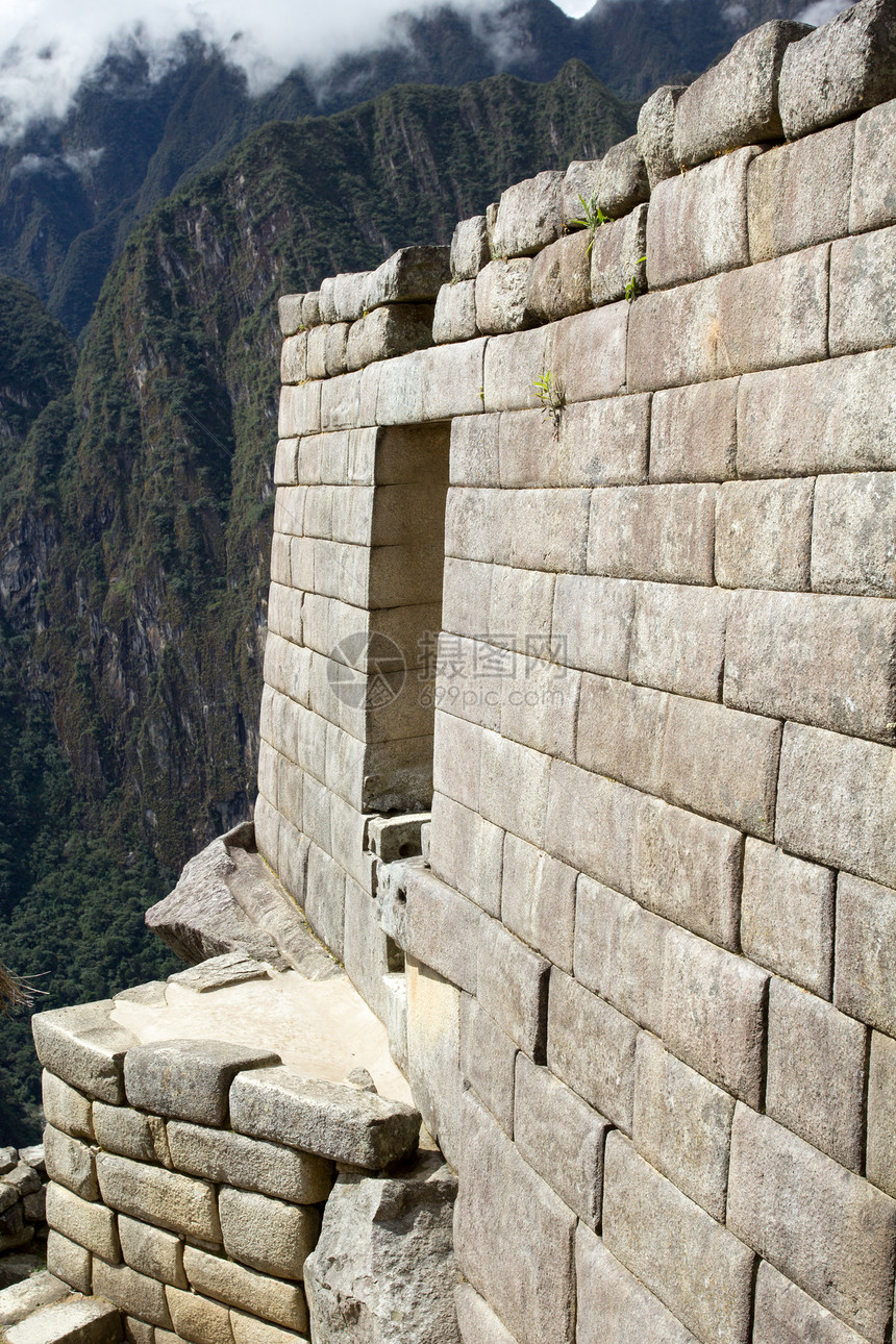 秘鲁安第斯山脉古老的印加城市拉丁蓝色世界遗产地标建筑废墟石头历史性旅游图片