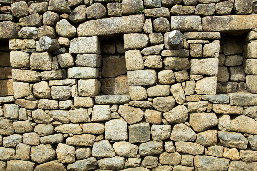 秘鲁安第斯山脉古老的印加城市建筑遗产旅游历史蓝色废墟墙壁游客地标建筑学图片