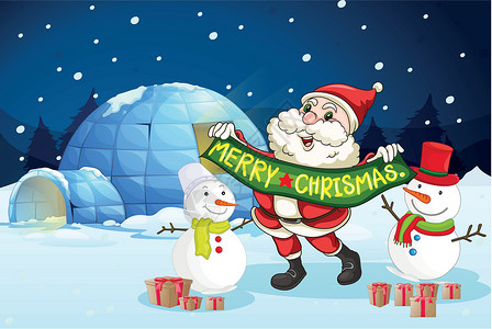 冰钟乳圣诞老人和礼物草图玩物玩具男性窗户游戏雪人植物语言帽子插画