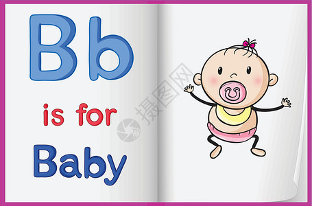 婴儿书一个婴儿教育记事本学习蓝色字体笔记软垫笔记本图书男性设计图片
