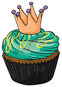 酸角糕纸杯蛋糕烹饪插图夹子配料糖果食物巧克力卡通片艺术面包插画
