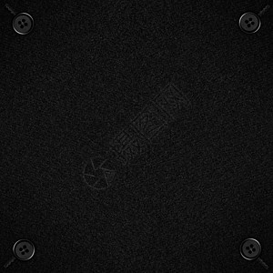 黑画布背景背景帆布棉布空白床单亚麻纺织品黑与白灰色网格宏观背景图片