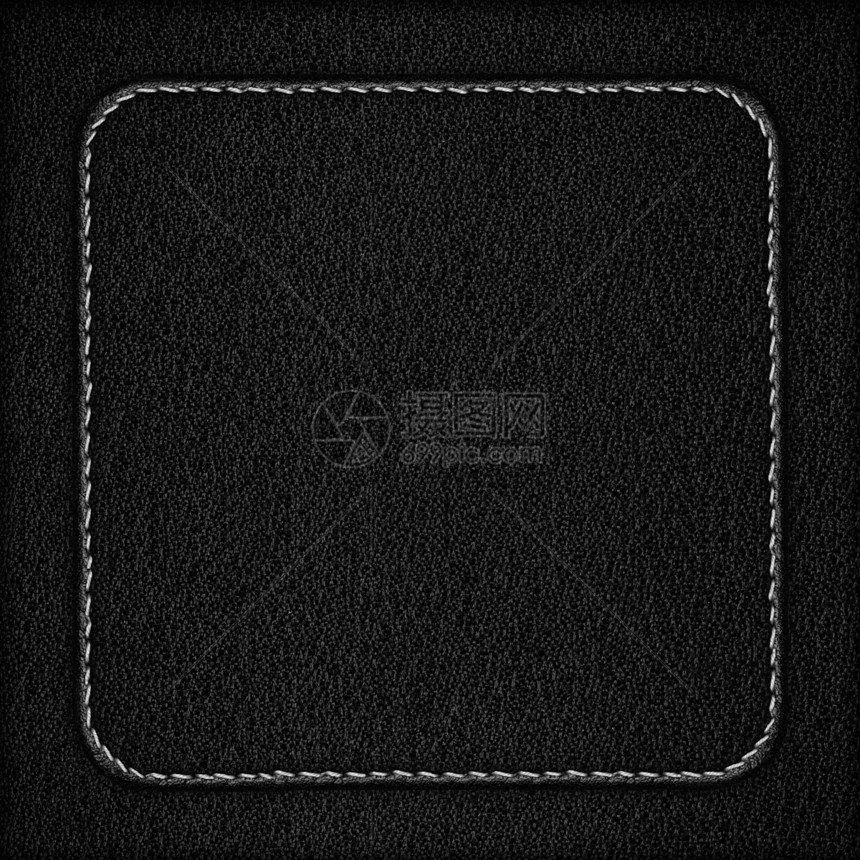 黑色皮黑背景盘子粮食床单接缝空白桌子框架艺术粒状利润图片
