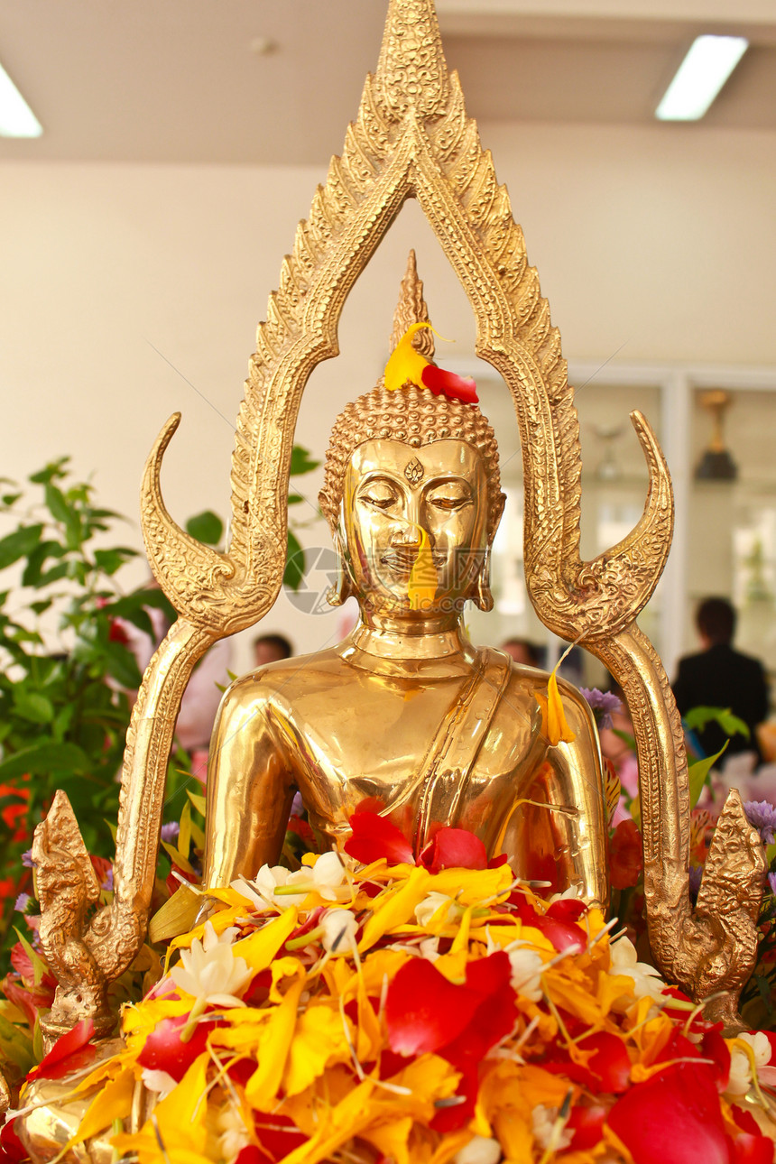 金佛雕像 泰国上帝佛教徒艺术宗教文化信仰教会神社沉思旅游图片