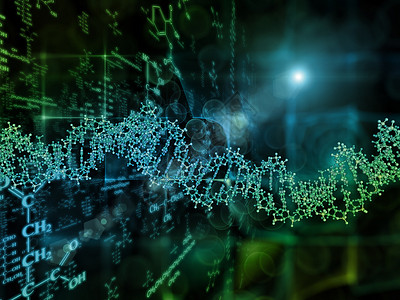 有机化学粒子技术基因力量药品插图开发学校理论缩影高清图片