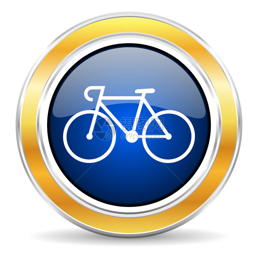 自行车图标运动骑术山地圆圈旅游车轮插图网络驾驶按钮图片