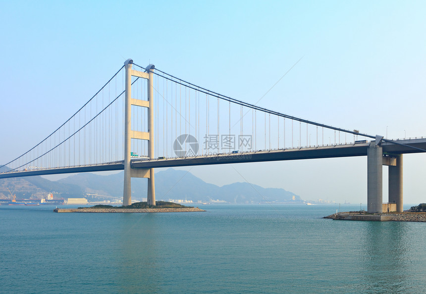 香港的停机桥建筑城市场景车辆交通海景运动运输旅行景观图片