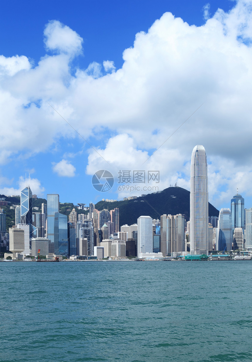 香港天线风景建筑场景金融顶峰天空办公室景观海景摩天大楼图片