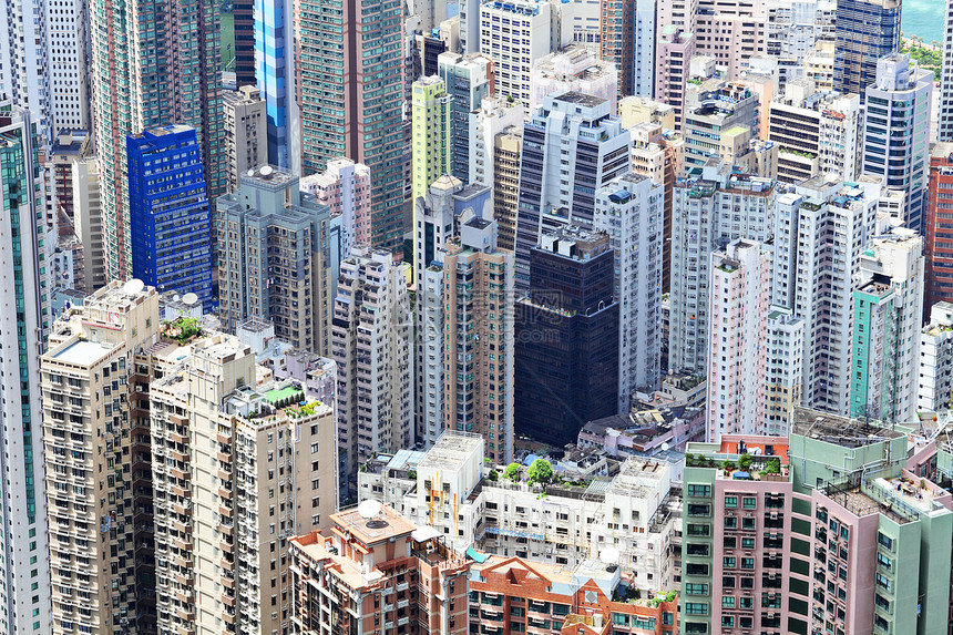 香港市风景市中心建筑住宅天空建筑学天线城市摩天大楼天际商业图片
