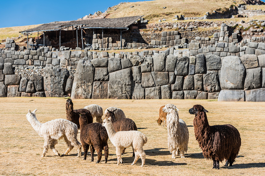 秘鲁安第斯山秘鲁州废墟图片