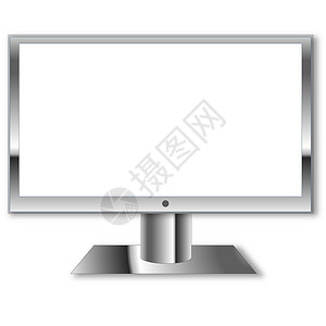 计算机电脑屏幕技术电视展示电讯桌面框架办公室监视器商业互联网背景图片