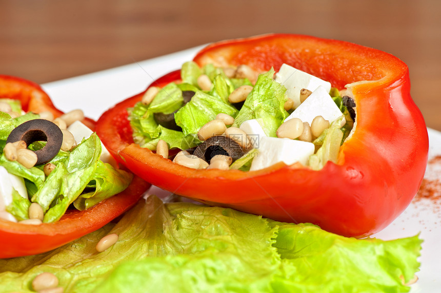 胡椒油炸牛肉烹饪美食素食健康饮食蔬菜小吃水果午餐图片