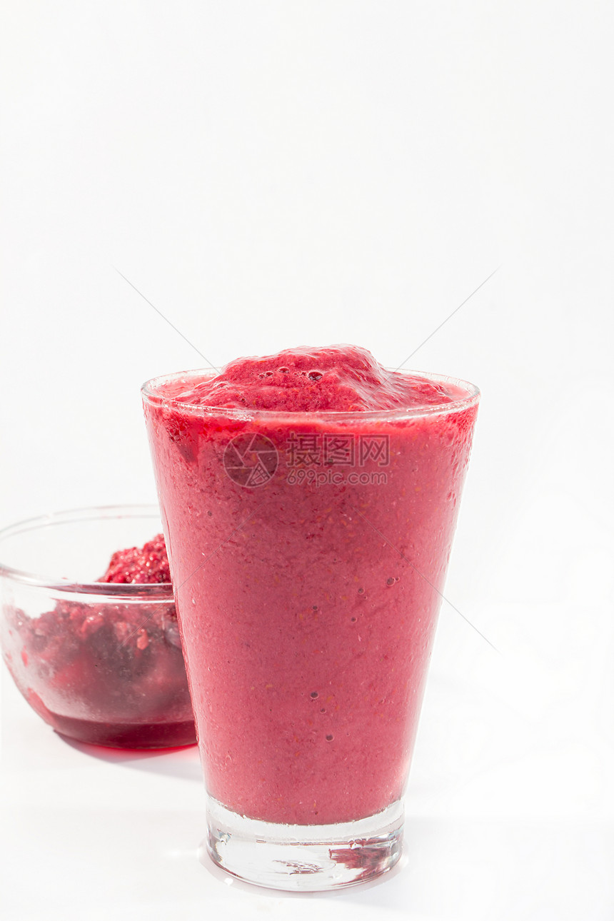 草莓平滑度饮食正方形美食奶昔早餐奶制品奶油产品玻璃饮料图片