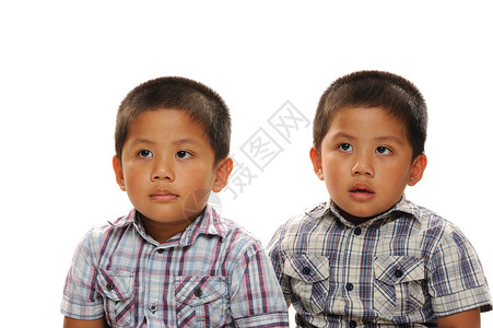 亚洲双胞胎背景图片