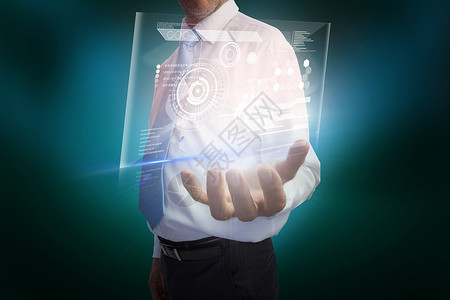 商务介绍人界面Name绿色未来派绘图人士计算机技术男性商业衬衫数字背景图片