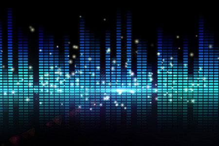 数字迪斯科设计蓝色夜店夜生活派对绘图活力计算机背景图片