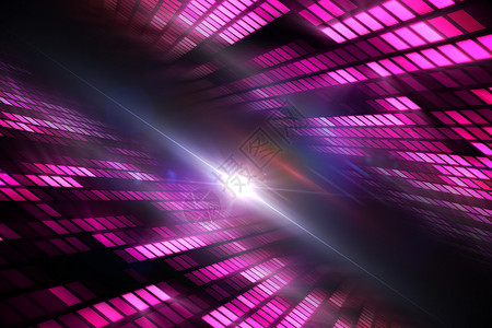 冷酷迪斯科设计夜店夜生活计算机派对活力绘图粉色背景图片