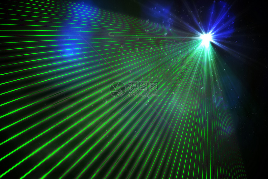 数字生成的激光背景Name计算机绿色夜生活绘图活力夜店派对图片