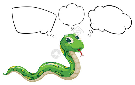 毒液一条带空图的蛇设计图片