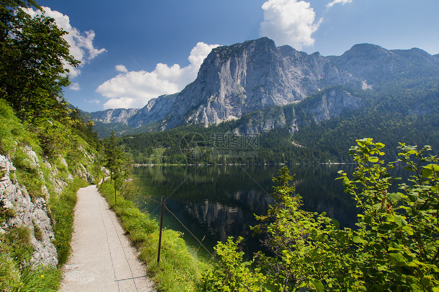 奥地利全景燃料旅行该隐地理力量旅游游客蓝色季节地质学图片