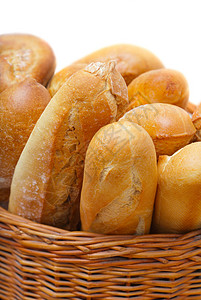 巴格特健康饮食种子生活方式食物面包背景图片