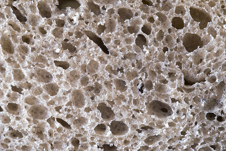 面包的紧闭酵母海绵高清图片