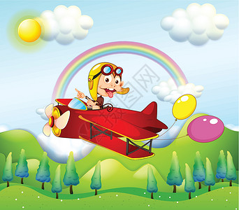 拿着气球猴子一只猴子骑在红平面上 用两个气球设计图片
