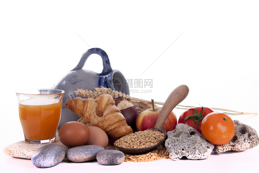 硬和砖块棕色食物美食蓝色早餐面包水果包子饮料酵母图片