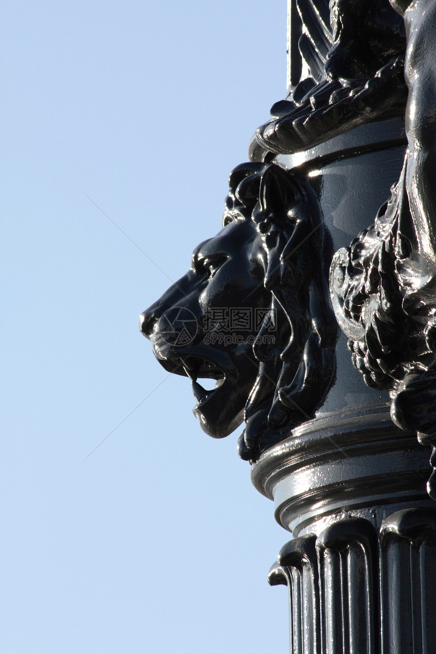铁环力量纪念碑艺术文化历史石头风格动物狮子艺术品图片