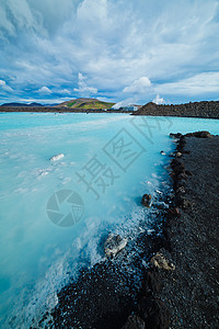 温水擦浴水池风景高清图片