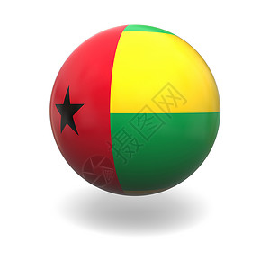 几内亚比绍插图国家旗帜白色高清图片