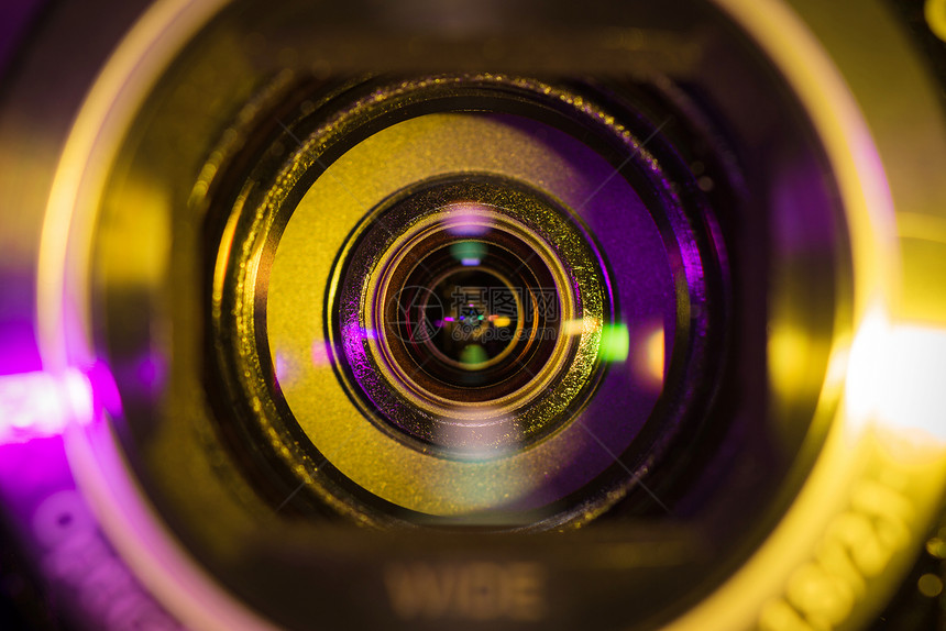 摄像相机镜头监视齿轮操作员安全录像摄影机单反技术摄像机光学图片