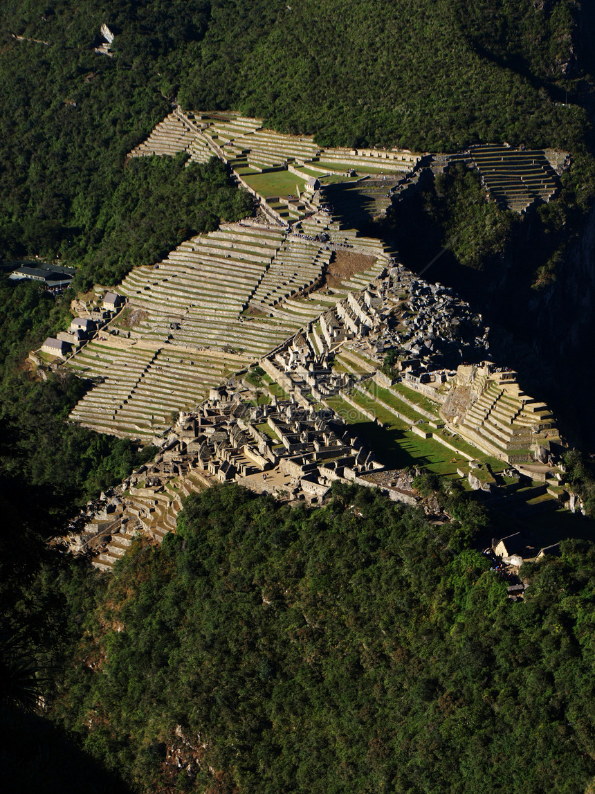 马丘皮楚马丘地标废墟天空墙壁历史性建筑学世界旅行蓝色图片