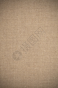 棕色画布背景亚麻棕褐色网格纺织品帆布空白编织棉布床单布料背景图片
