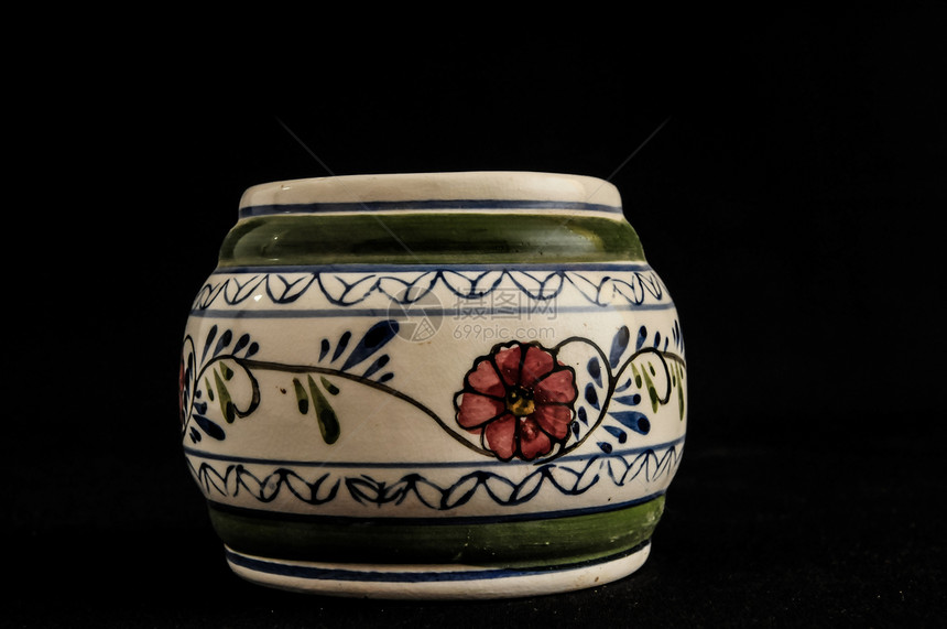 瓷花瓶艺术蜡烛工艺制品白色陶瓷陶器图片