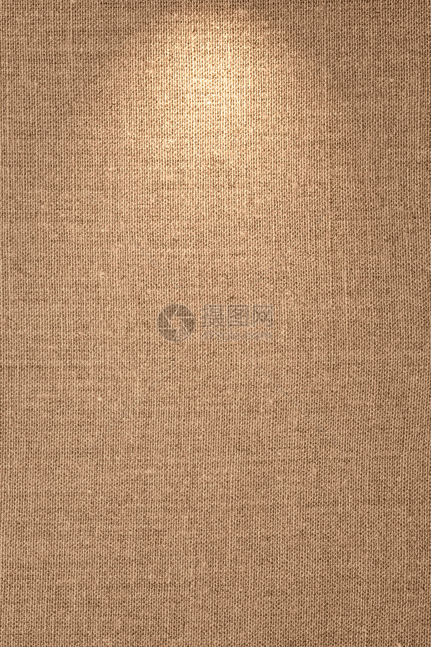 棕色抽象亚麻布背景帆布编织床单空白织物纺织品材料网格棕褐色图片