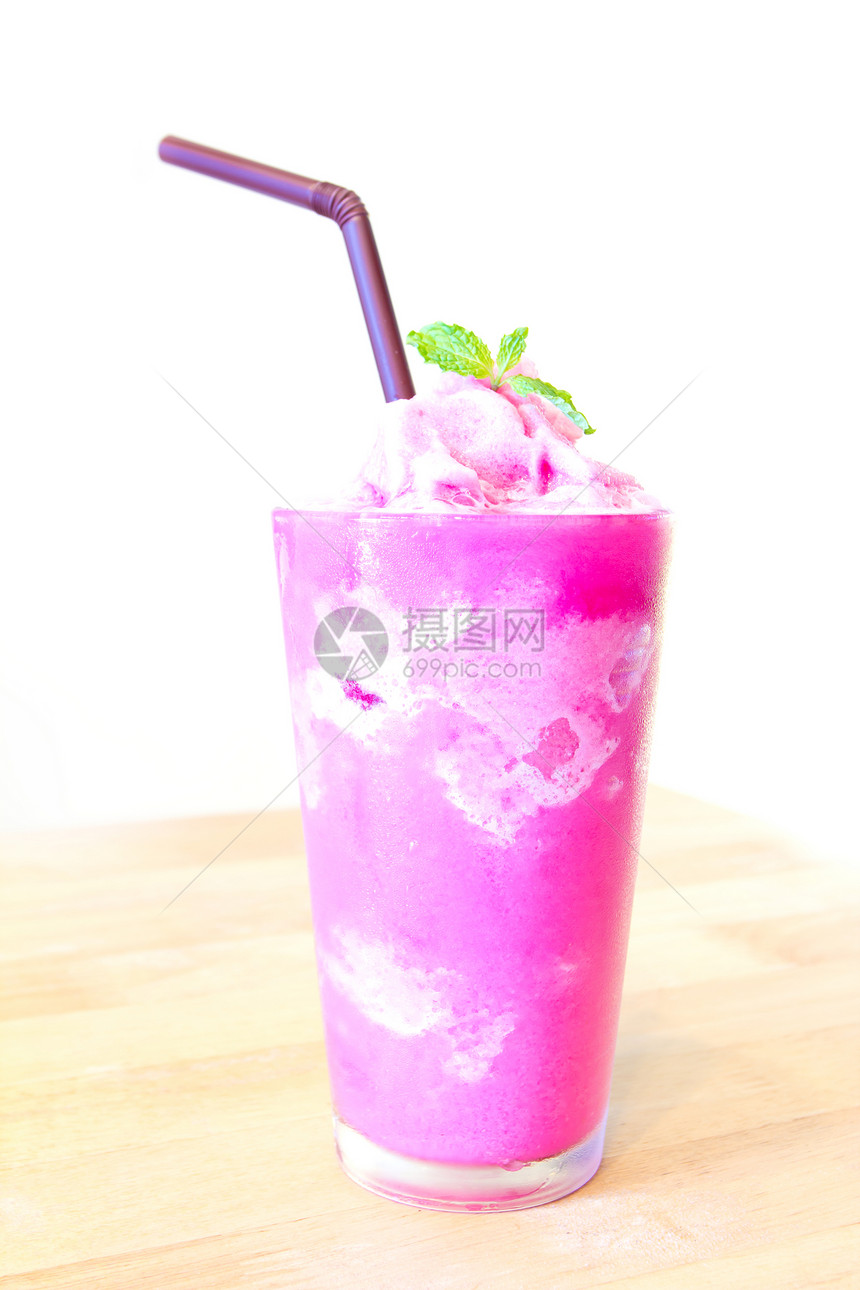 粉色健康冰雪汁图片