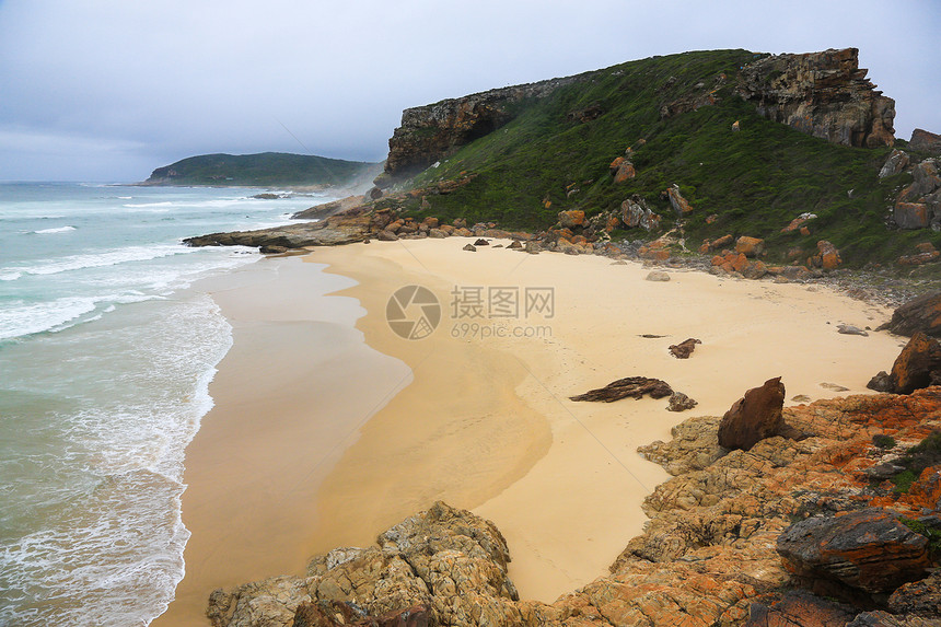 南非海岸保留地的纯净海滩 10图片