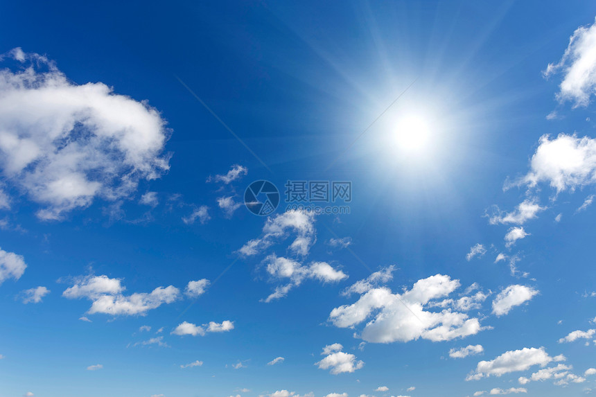 蓝蓝天空场景空气日光天际天线天气自由气候光束臭氧图片