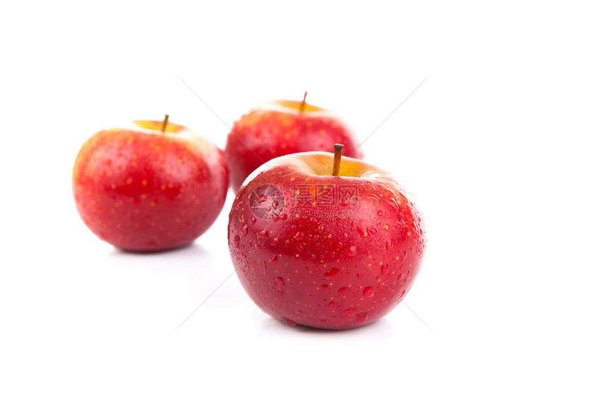 红苹果特写红色烹饪味道甜点牙齿水果图片