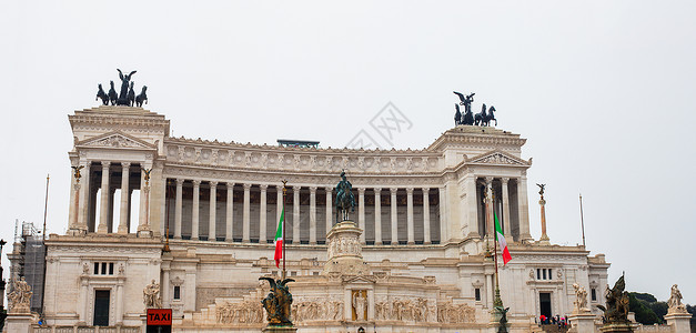 罗马 阿塔雷德拉帕特里亚无名纪念碑大理石雕塑军迷荣耀家园战士艺术建筑学背景图片