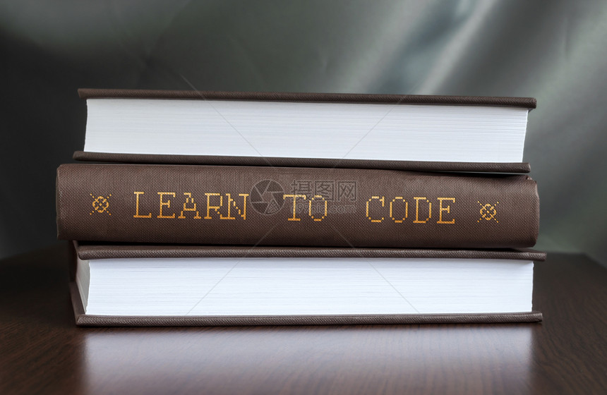 学习代码 书的概念网络解决方案科学桌子软件商业电脑教育编程工程图片