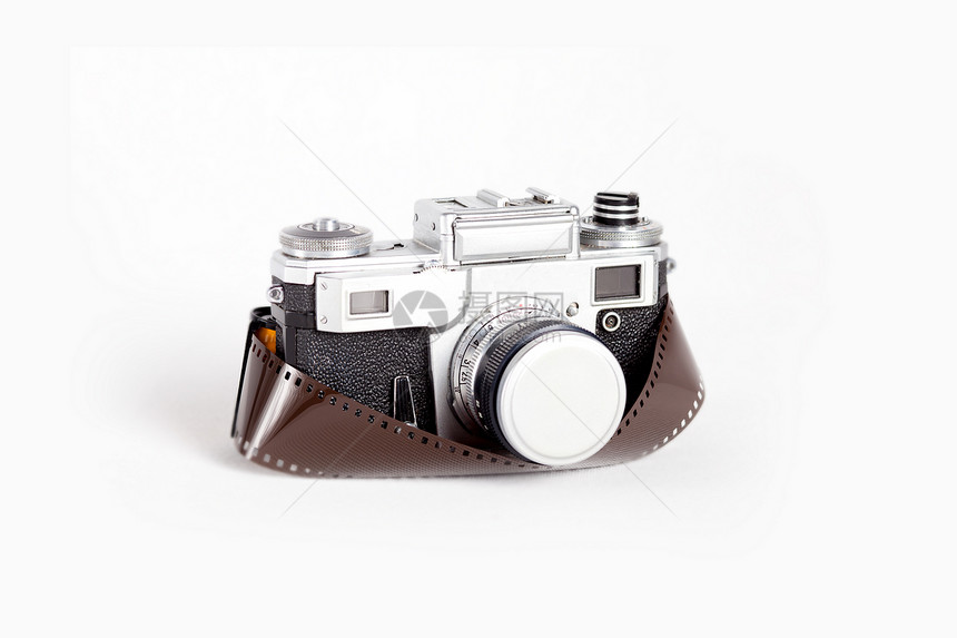 旧电影摄影机相机复古历史风格技术摄影师摄影镜片金属工作室图片