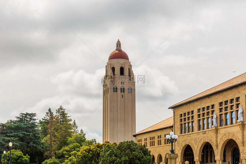 斯坦福大学外观大学校园教育学生建筑学建筑地方图片