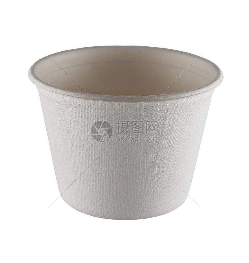 白纸杯快关门了宏观杯子空白材料白色回收咖啡杯环境图片