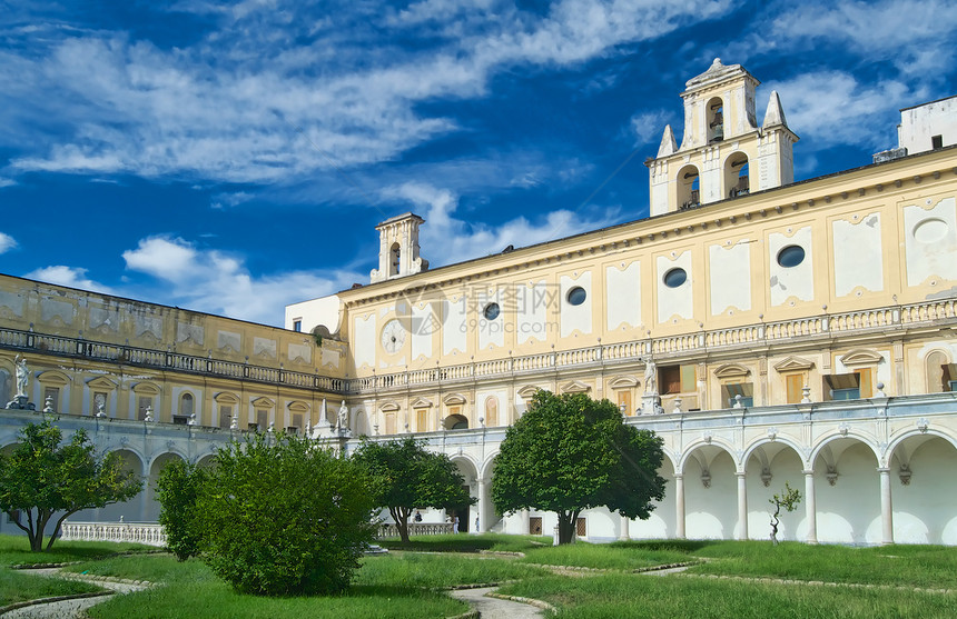 意大利那不勒斯古老修道院图片